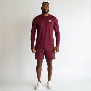 Under Armour Burgundy Athletic Set